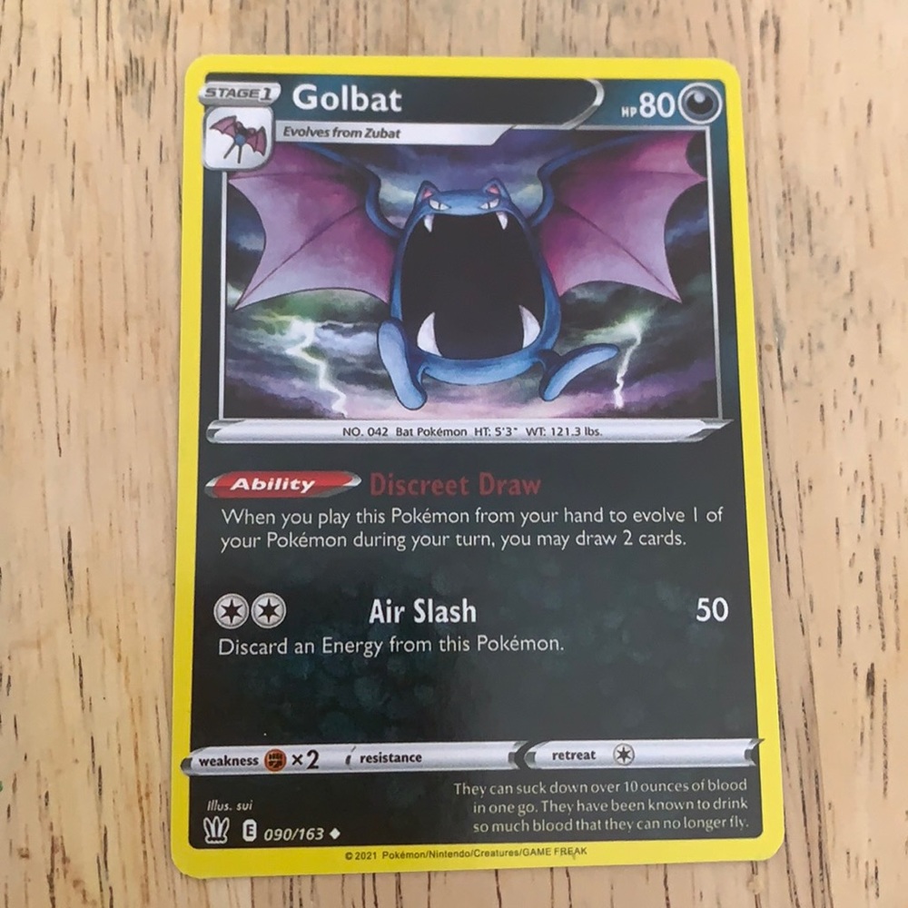 Pokémon card Golbat